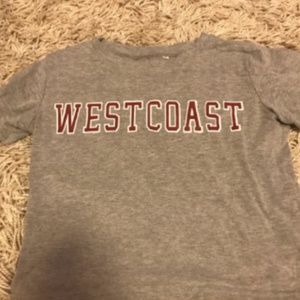 West Coast crop top